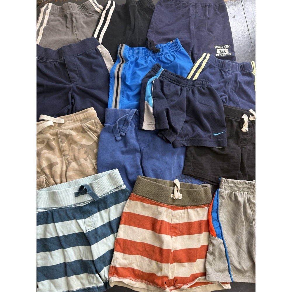 Boys 2T Shorts Lot Of 11 Pairs